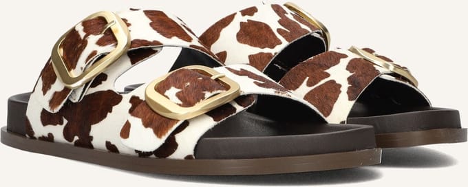 Notre-V 227329 Slippers - Dames - Bruin - Maat 39