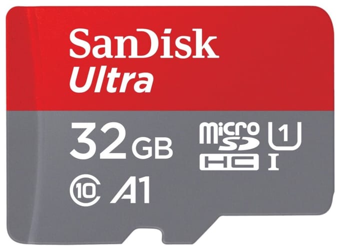 Sandisk MicroSDHC Ultra 32GB 120MB/s C10-UHSI-A1 Photo