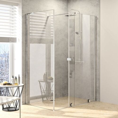 HÜPPE Xtensa pure side panel 80 cm for walk-in sliding door XT0306123321