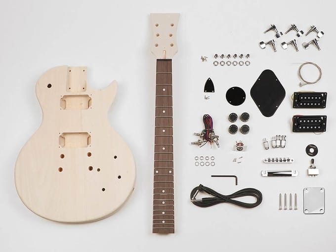 Boston KIT-LP-40 LP model elektrische gitaar zelfbouwpakket