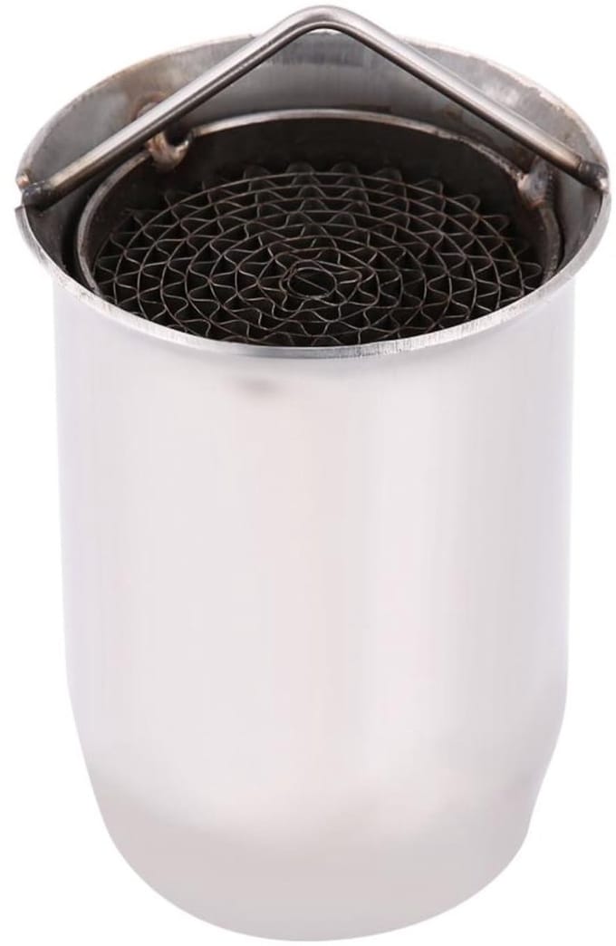 Dailygoods - Universele Motorfiets Uitlaatpijp Demper 51mm Geluiddemper