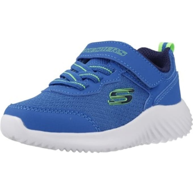 Skechers Bounder - Techrox jongens sneakers blauw - Maat 21