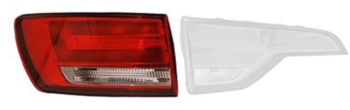 VanWezel 0347921 - Feu arrière gauche pour Audi A4 de 10/2015 à 2019