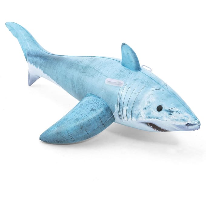 Bestway - Opblaasfiguur - Realistische haai (41405)