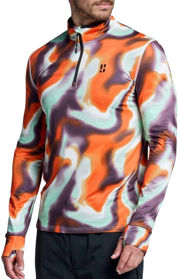 Poederbaas Skipully Heren - Cabin Life - Orange Multi - Maat M