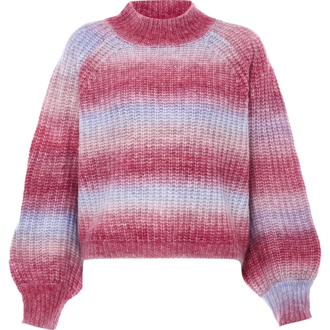 Mymo Jumper Dames Paars Veelkleurig