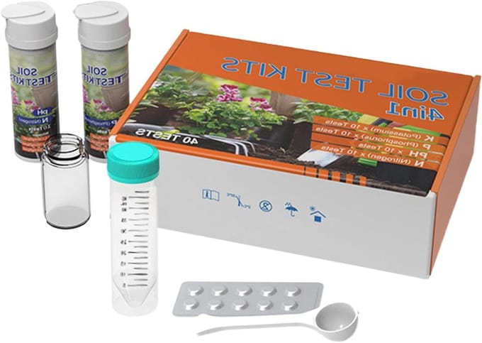 Bodem PH Tester - Bodemtestkit - Plantenverzorging - 4-in-1 Analyse - 40 tests - N.v.t.