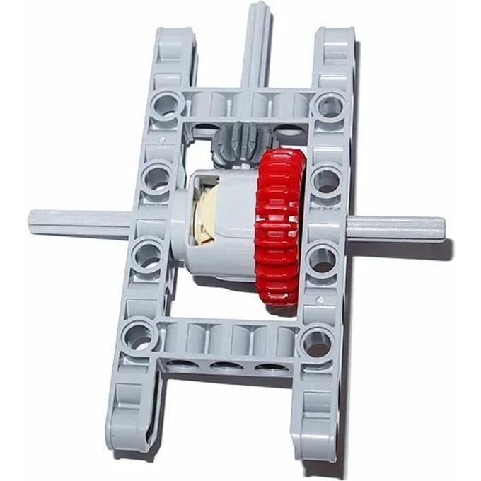 Bouwstenen Differentieel Tandwielen Zelfborgende Stenen MOC Technische Componenten Kits Frame Kit Pakket 65413 65414 62821