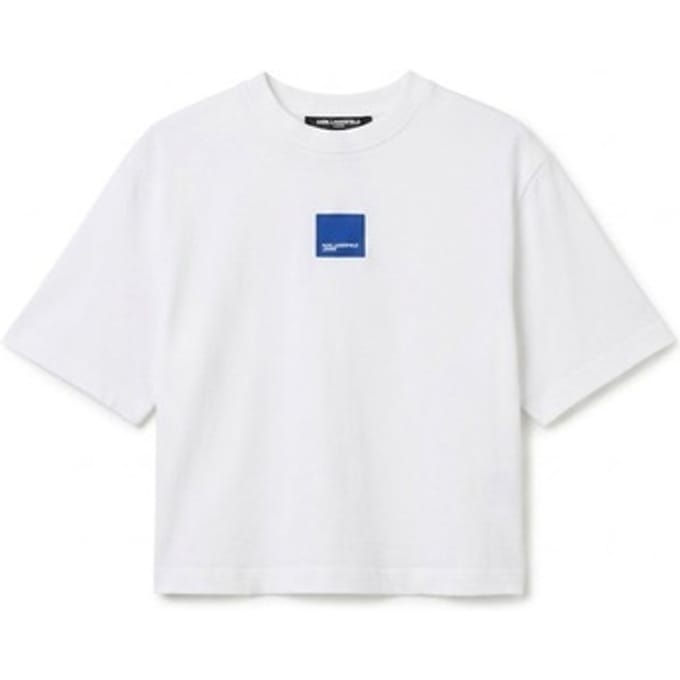 T-shirt Karl Lagerfeld B3w17022 Klj Reg Boxy Patch Tee
