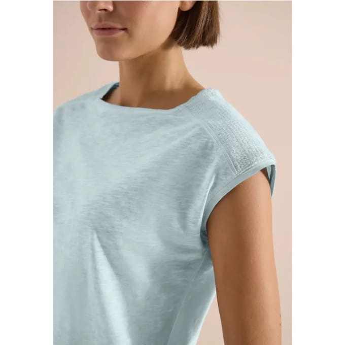 Shirt van geverfde jersey