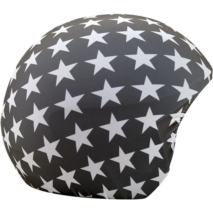 Fietshelmhoes Coolcasc Coolprint Etoiles Grises