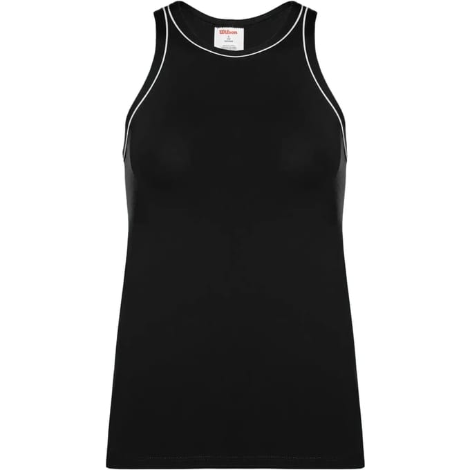 Wilson Team Mouwloos T-shirt Zwart S Vrouw