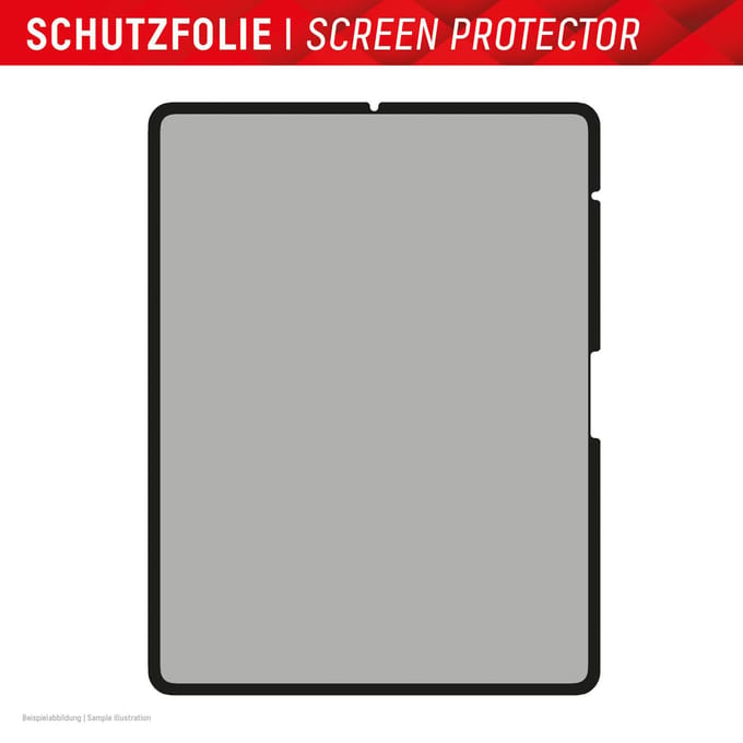 Displex Privacy Screenprotector voor de Apple iPad Pro 13 / (2025) M5 / (2024) M4 / Air 13 inch (2026) M4 / (2025) M3 / (2024) M2