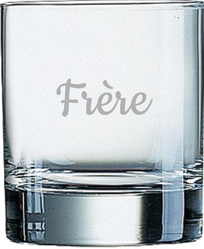 Whiskeyglas gegraveerd - 20cl - Frere