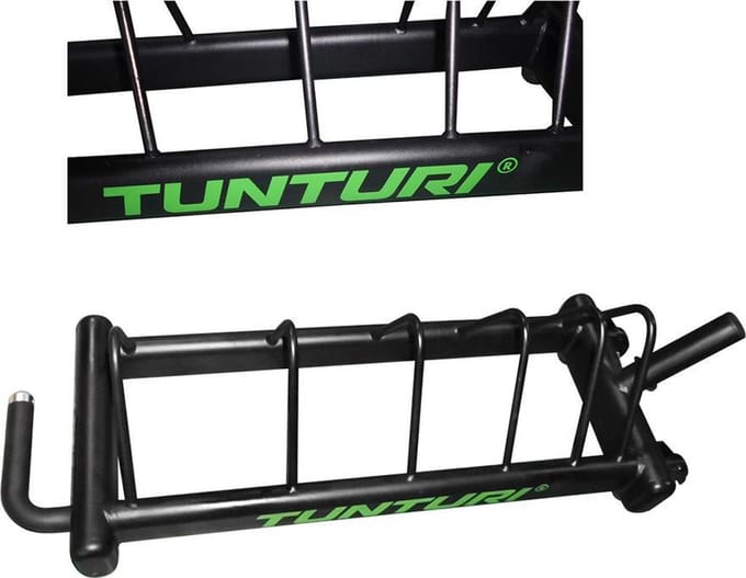 Tunturi Verrijdbare halterschijf Plate Carry Rack