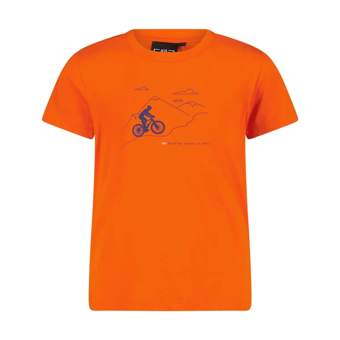 T-shirt van biologisch katoen kind CMP