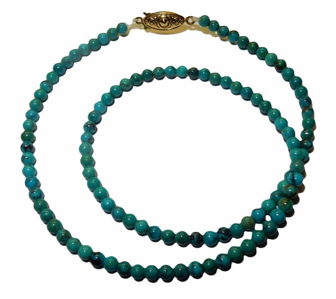 AAA Natuurlijke Turkoois Collier