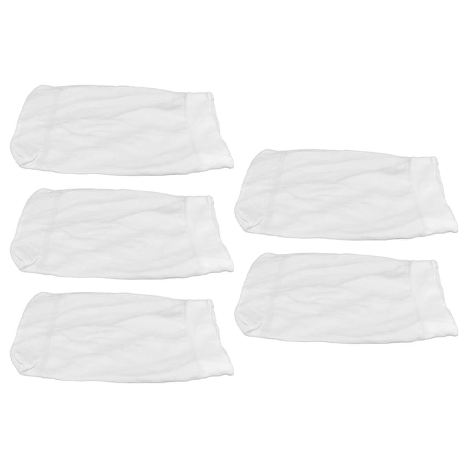 5 STUKS Zwembad Skimmer Sokken Elastische Filter Vervanging Voorfilter voor Zwembad Spa white