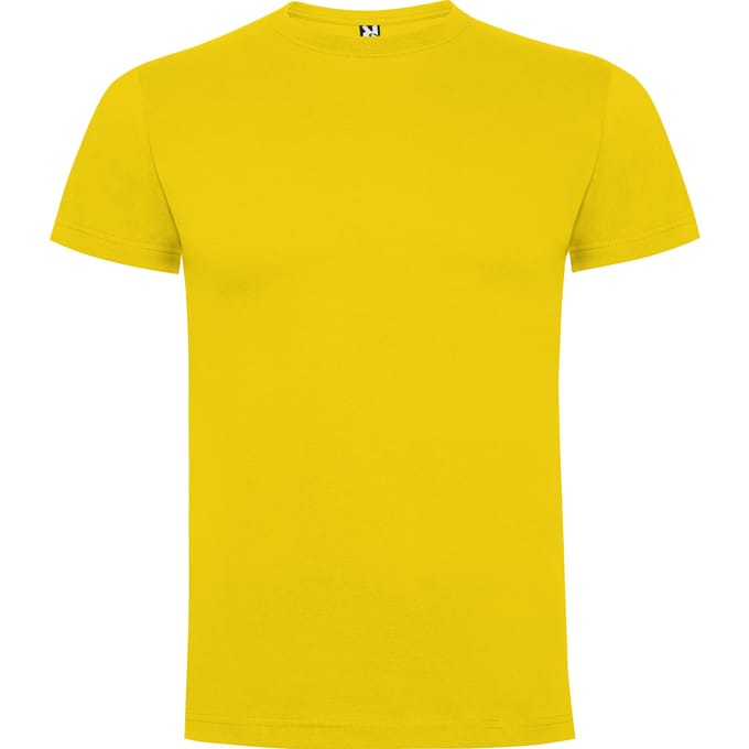 Roly Heren Dogo Premium T-Shirt (Geel)