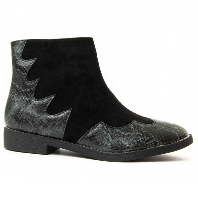 Montevita Enkelboots Bottivita8 In Zwart