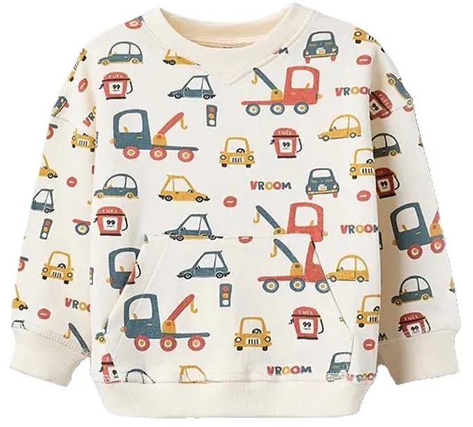 Zippy Zbbap0202 Sweatshirt Beige 18-24 Months Jongens