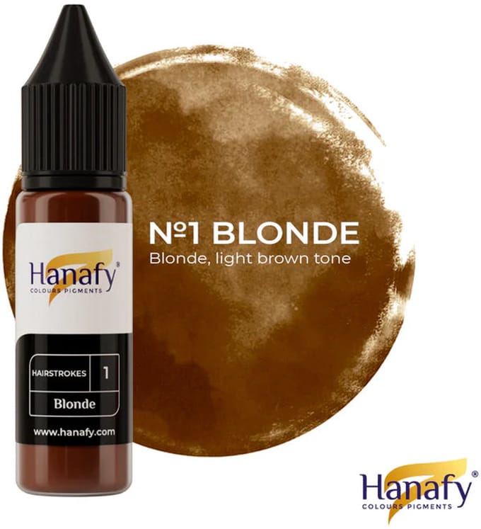 Hanafy Eyebrow Pigment Hairstrokes No.1 – Blonde