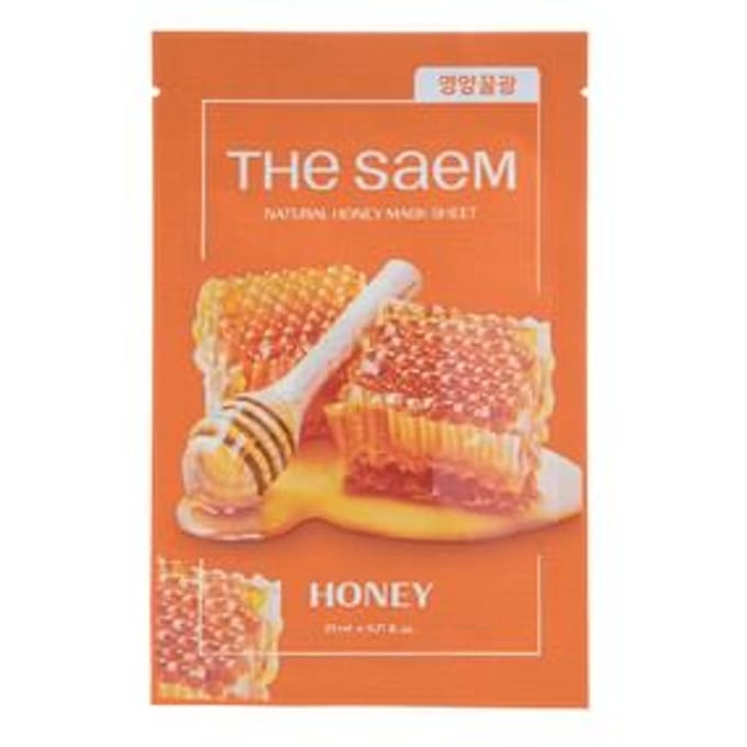 The Saem - Natural Mask Sheet - 25 Types 2025 Version - Honey