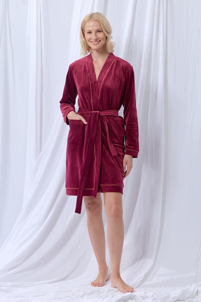 Lords & Lilies Dames Kamerjas Wijnrood S