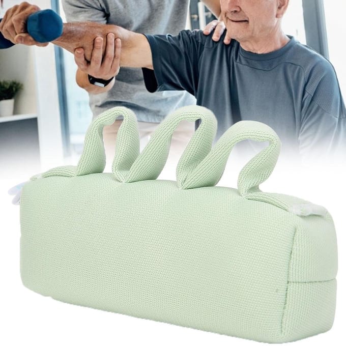 Professionele Vinger Separator Anti-Plak Vinger Hulp Beschermer Bed Ouderenzorg PadGroen