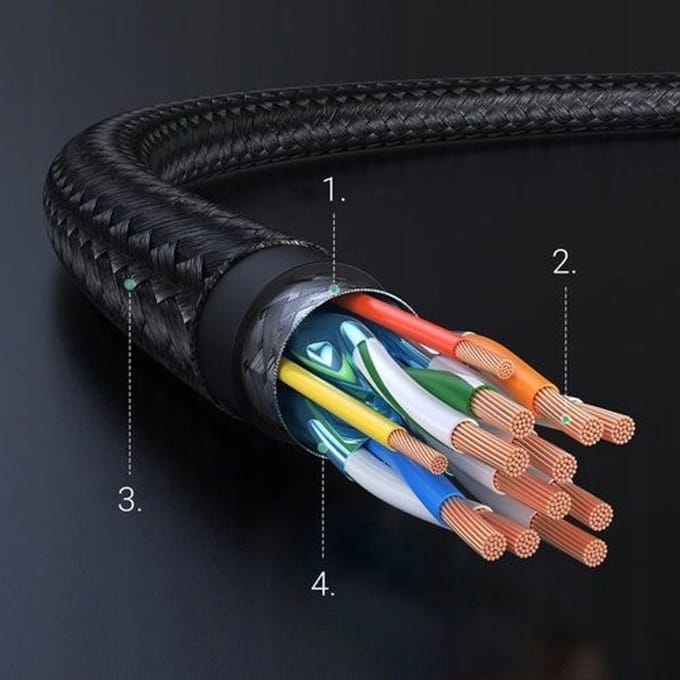 Ugreen USB-C naar USB-C Kabel 10m Zwart