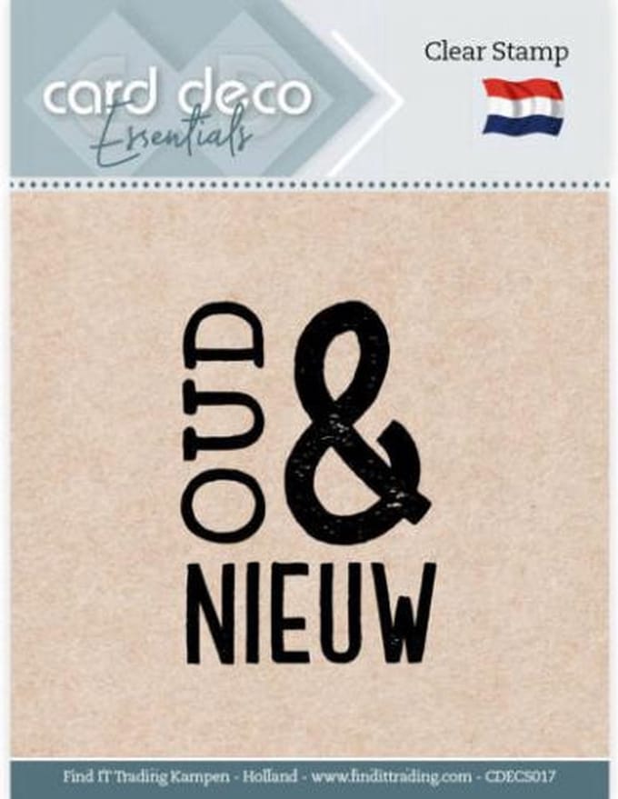 Card Deco Essentials - Clear Stamps - Oud en Nieuw