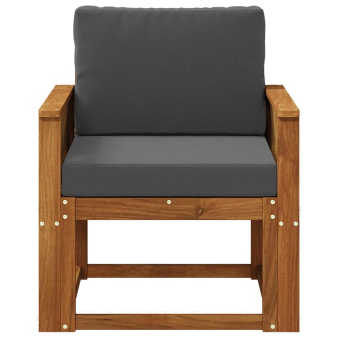 vidaXL - Buiten - Midden - Sofa - Massief - Acacia - Hout - Naturel