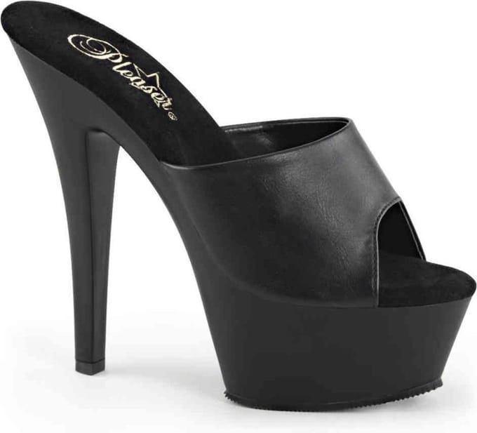 EU 41,5 = US 11 | KISS-201 | 6 Spike Heel P/F Sandal