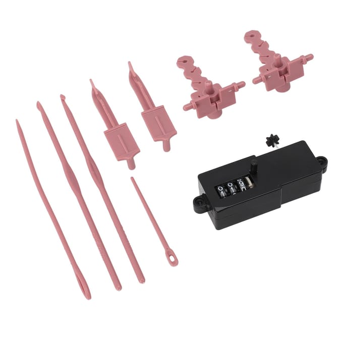 Breimachines Adapter Set Verhoog Snelheid Lichtgewicht Breimachine Accessoires Vervanging black