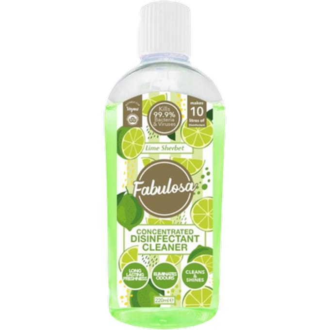 Fabulosa Concentrated Disinfectant Cleaner Assorted - 220 ml
