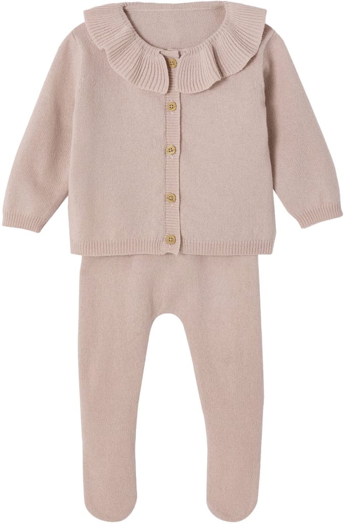 Envie de fraise Babypakje van wol en kasjmier
