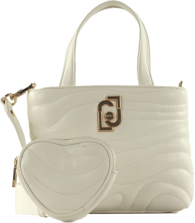 LIU JO Schoudertas Achala Tote Cream White Wit