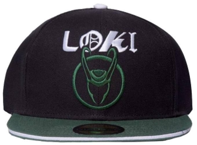 Marvel Loki - Logo Snapback Pet - Zwart/Groen