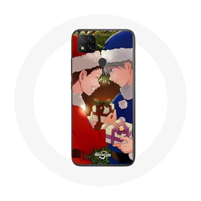 Coque pour Xiaomi Redmi 9C Hunter x Hunter Gon Freecss et Killua Zoldyck Christmas Day Anime Manga