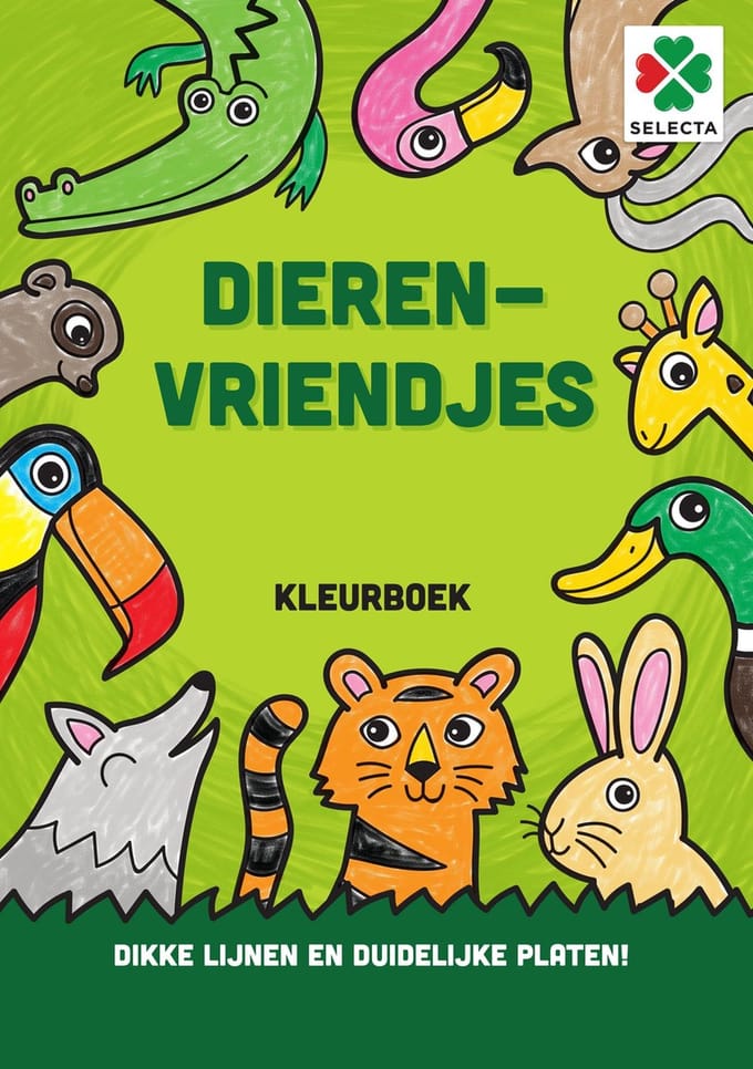 Dierenvriendjes - Kleurboek