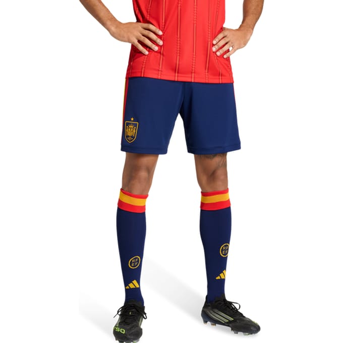 Adidas Spain Korte Broeken Heren - Blauw - Maat S - Poly Mesh