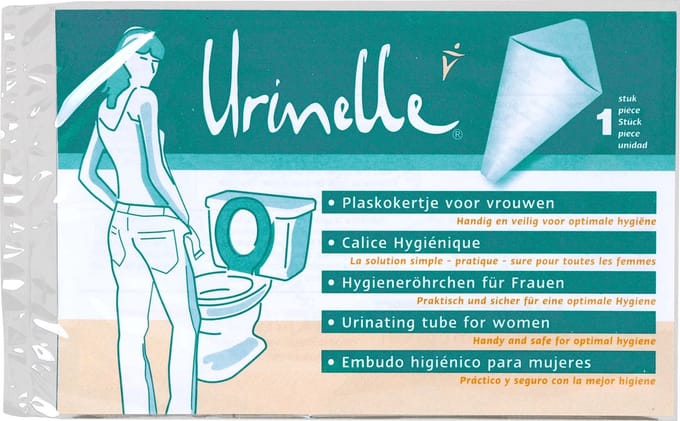 Urinelle Plaskokertje V.Vrouw