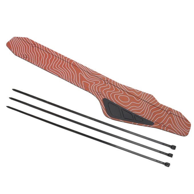 ENLEE Protège-Basse de Cadre de Vélo VTT Garde-Chaîne Pad Couverture Protectrice Cyclisme Extérieur Rouge rouge