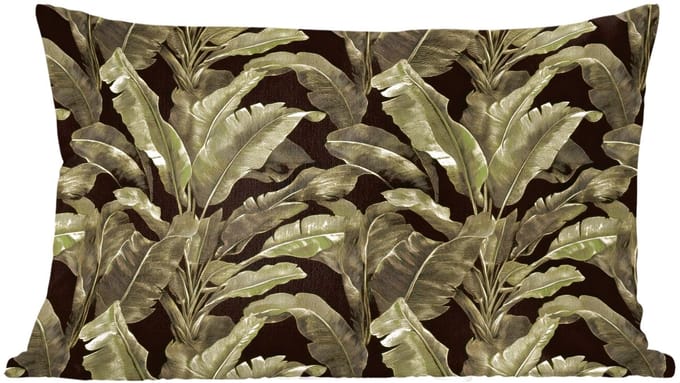 Sierkussens - Kussentjes Woonkamer - 60x40 cm - Botanisch - Bladeren - Groen