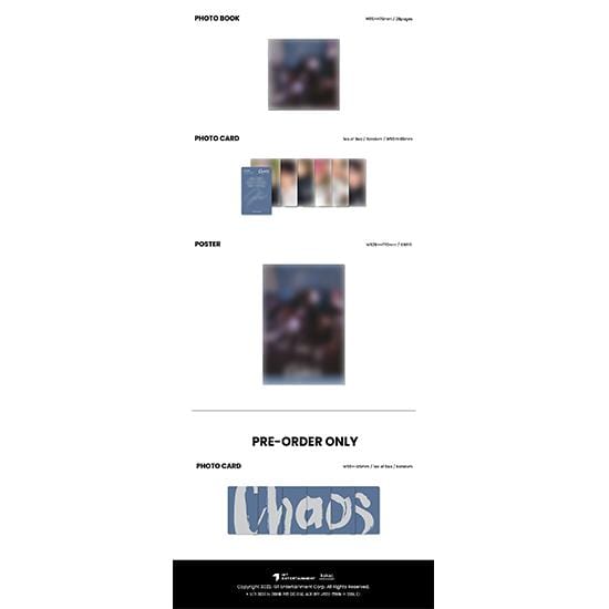 VICTON 7e MINI-ALBUM Chaos Digipack Ver. black