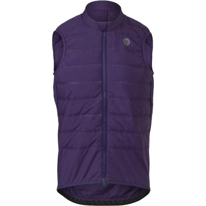 AGU Padded Body - Fietsshirt zonder mouwen - Grafeen thermoregulerend - Waterafstotend DWR - Ultrasonic gelaste naden - Nylon - Heren - Paars - M