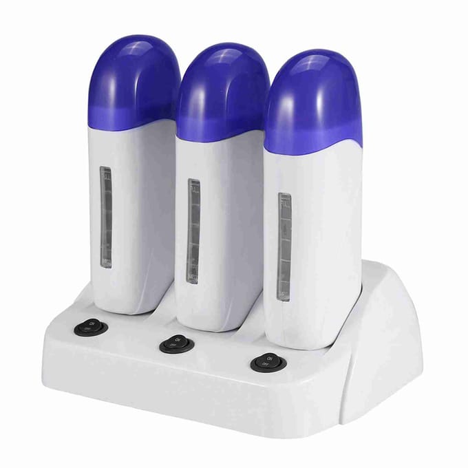 Cartridge Wax Ontharingsroller Warmer Verwarmer Waxen Lichaamshaar Verwijderingsmachine Triple EU PLUG