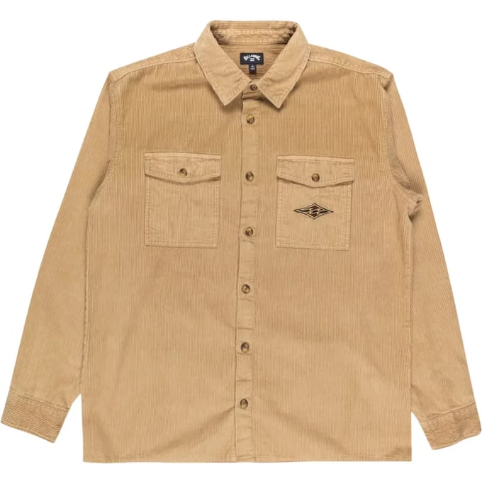 Billabong Bong Days Overhemd Met Lange Mouwen Beige S Man