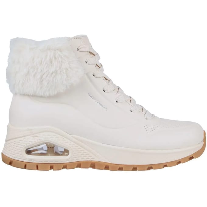 Skechers Uno Rugged - Fall Air Dames Laarzen - Creme