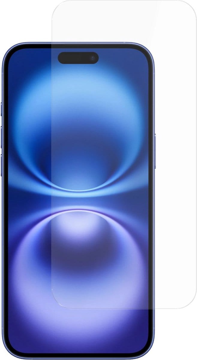 Just in Case screenprotector geschikt voor iPhone 16 - Screenprotector Gehard Glas